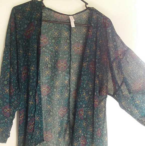 Xhilaration cover up/kimono - Picture 4 of 4